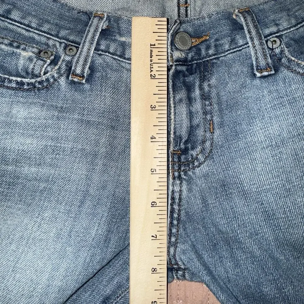 *Abercrombie & Fitch Y2K Jean & Top 2 Pc Bundle* Sz 6 32x30 & M Tank EUC Curated - Picture 5 of 16